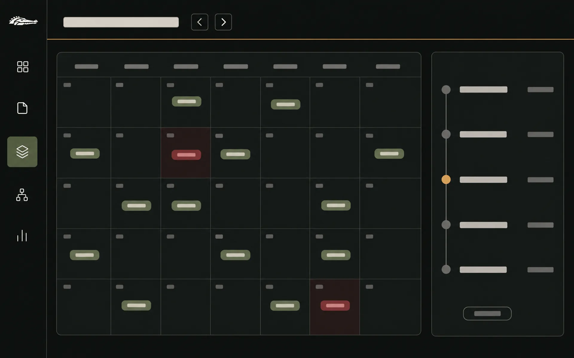 The LITIGATER Docket & Deadlines screen, showing a deadline chain computed from a trigger event and its dependent dates.